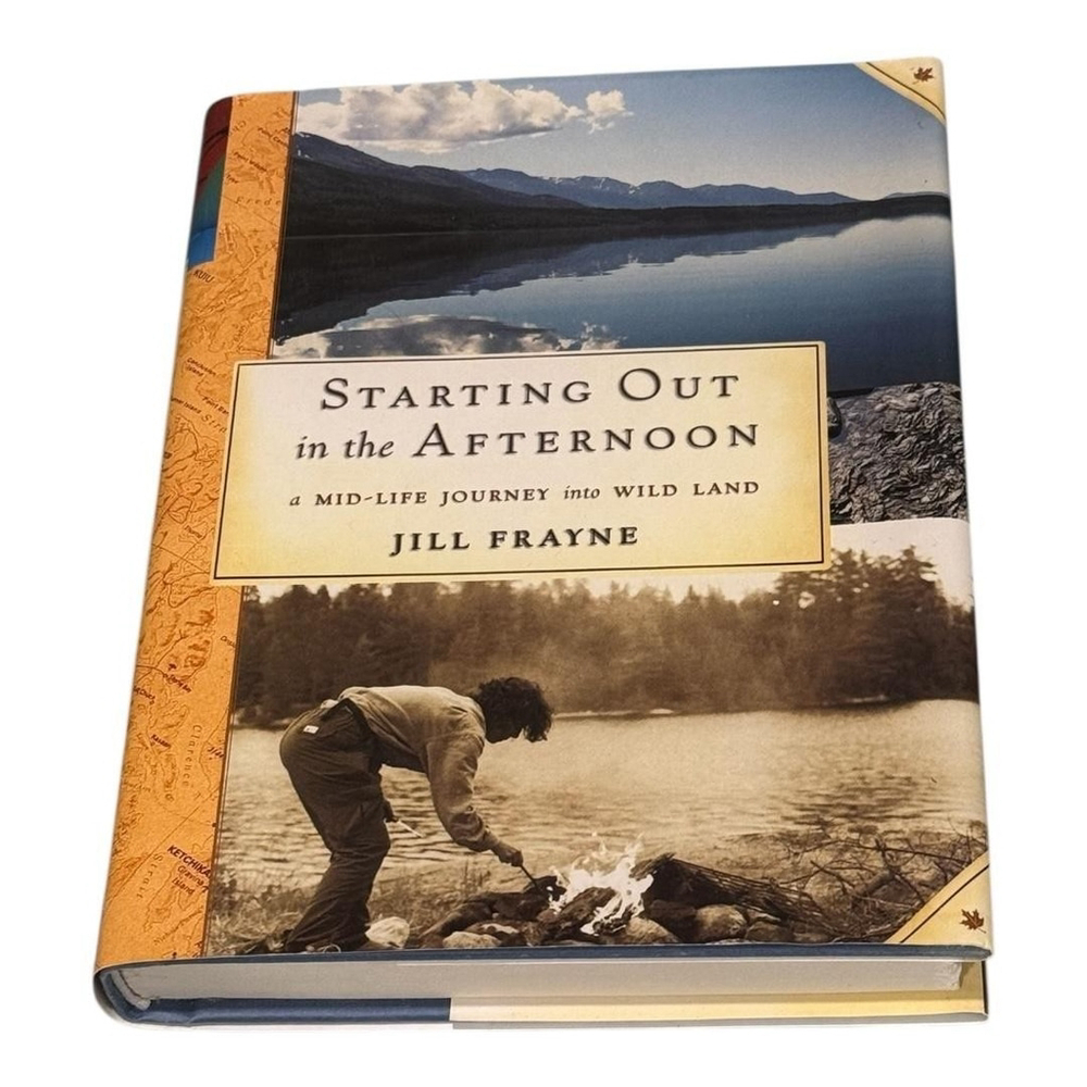 Vintage Starting Out In The Afternoon Jill Frayne Memoir Hardcover Book Nature